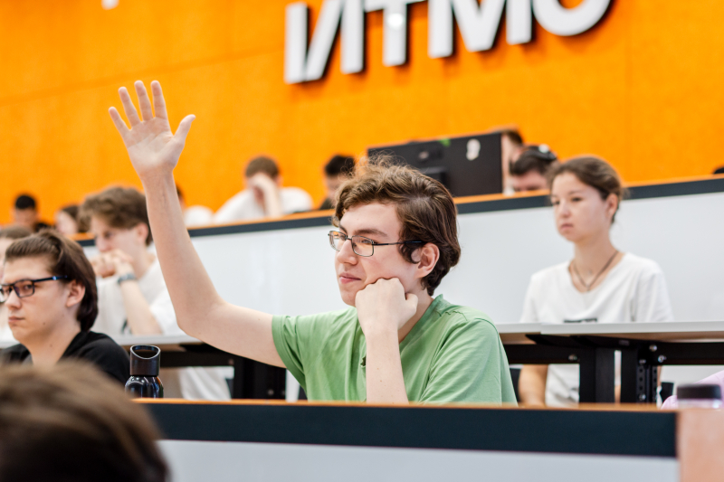 Konstantin Markelov’s talk at ITMO University. Photo by Pavel Arseev / Megabyte Media
