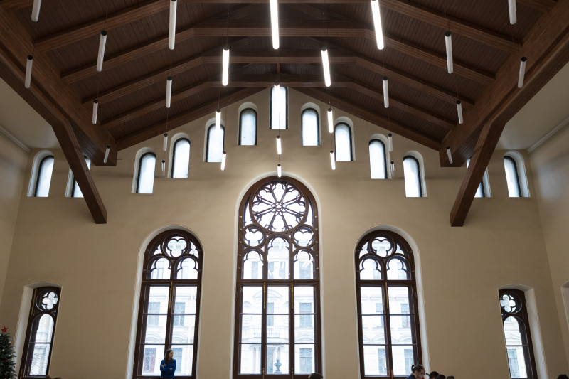 Inside the "church" on Lomonosova St. 9. Photo by ITMO.NEWS
