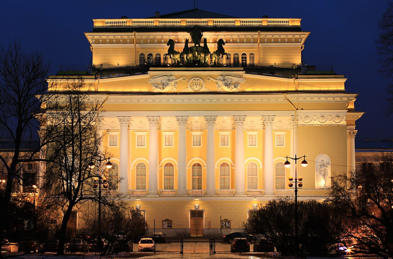 Alexandrinsky Theater. Credit: Kora27 / Wikimedia Commons / CC BY-SA 4.0
