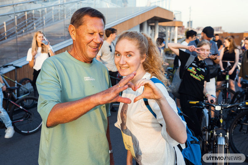 ITMO’s 20th Bike Ride with the Rector. Photo by Dmitry Grigoryev / ITMO.NEWS
