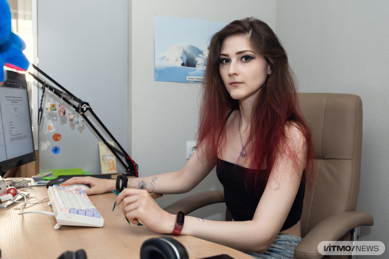 Юлия Борисова. Фото: Дмитрий Григорьев / ITMO NEWS
