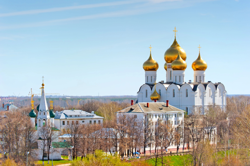 The Assumption Cathedral in Yaroslavl. Credit: kosmos111 / photogenica.ru
