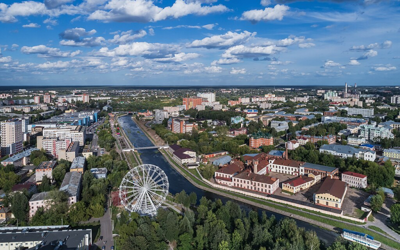 A bird’s eye view of Ivanovo. Credit: A.Savin / Wikimedia Commons

