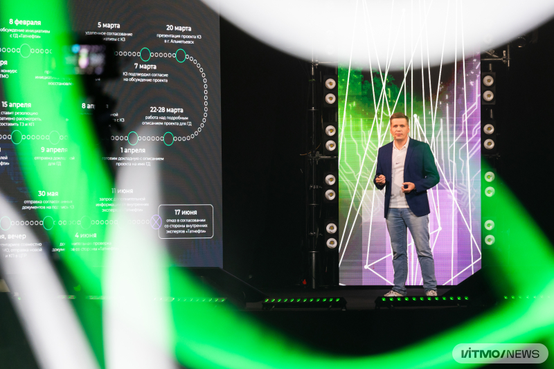 Павел Кривошапкин. Фото: Дмитрий Григорьев / ITMO NEWS
