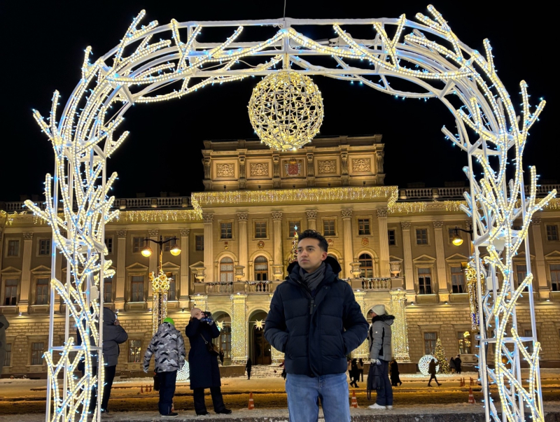 Jorge in St. Petersburg. Photo courtesy of the subject
