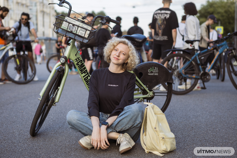 Арина Бабкина. Фото: Дмитрий Григорьев / ITMO NEWS
