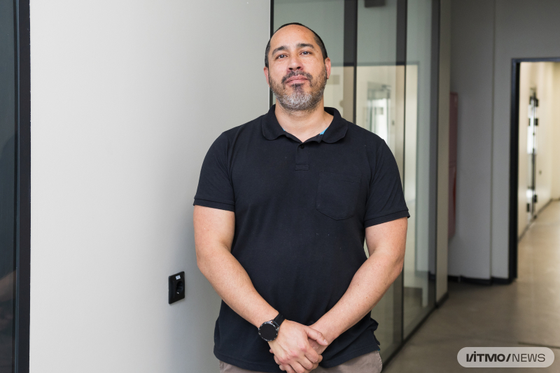 Иван Мартинес. Фото: Дмитрий Григорьев / ITMO NEWS
