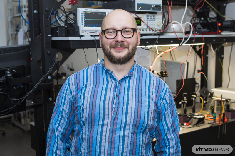 Дмитрий Щербинин. Фото: Дмитрий Григорьев / ITMO NEWS
