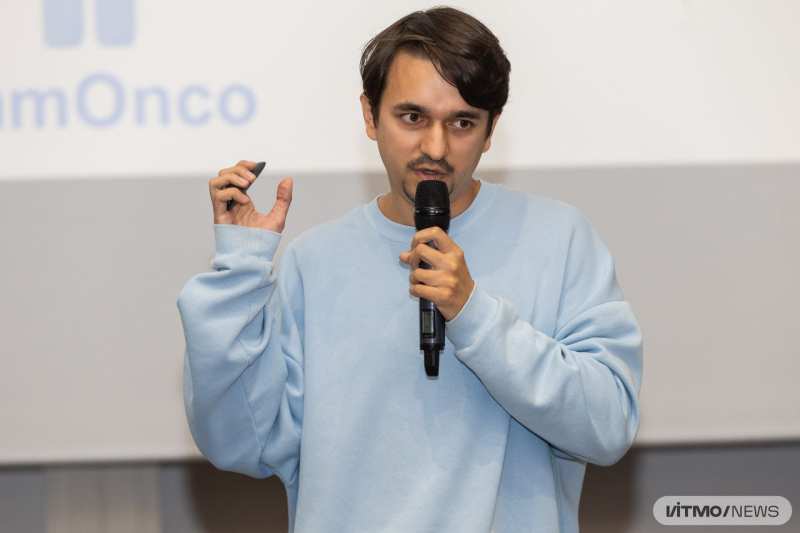 Олег Кучур. Фото: Дмитрий Григорьев / ITMO NEWS

