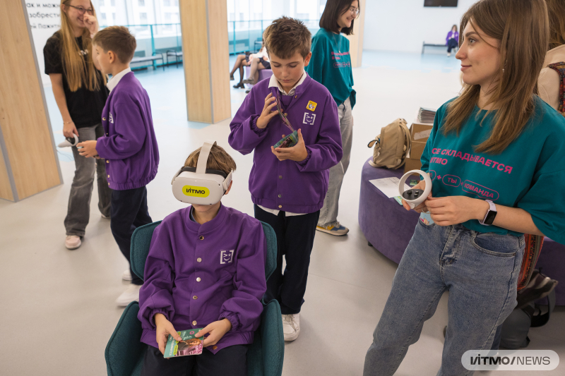 VR-зона. Фото: Дмитрий Григорьев / ITMO NEWS
