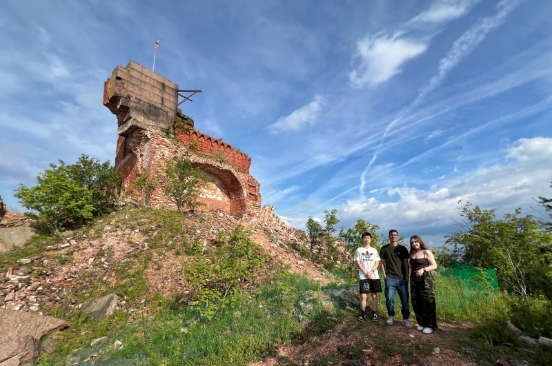 Out exploring with friends. Photo courtesy of the subject
