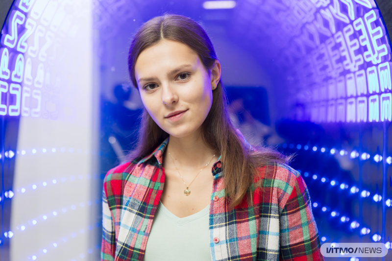 Daria Saltykova. Photo by Dmitry Grigoryev / ITMO NEWS