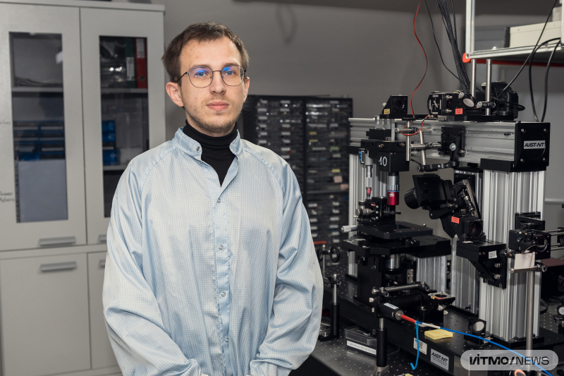 Daniil Litvinov. Photo by Dmitry Grigoryev / ITMO NEWS
