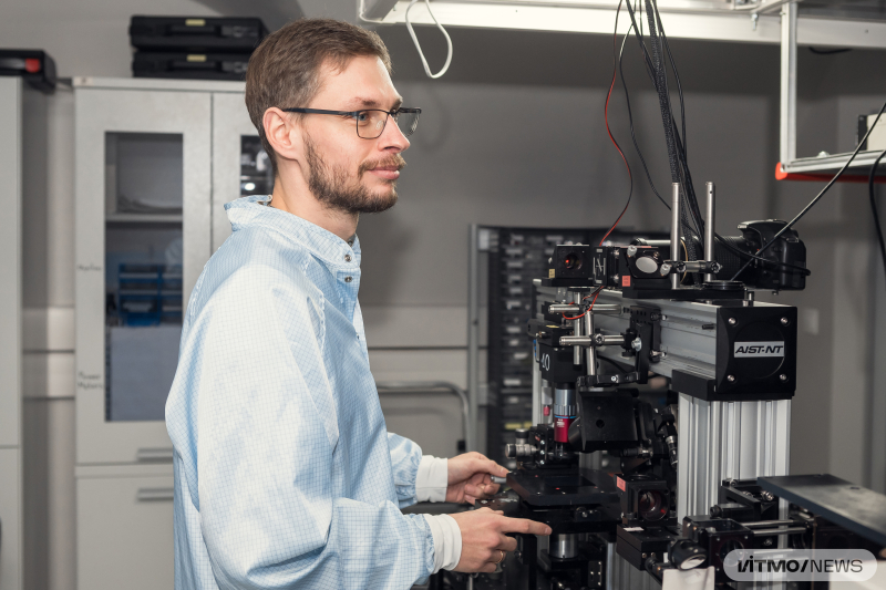 Artem Sinelnik. Photo by Dmitry Grigoryev / ITMO NEWS