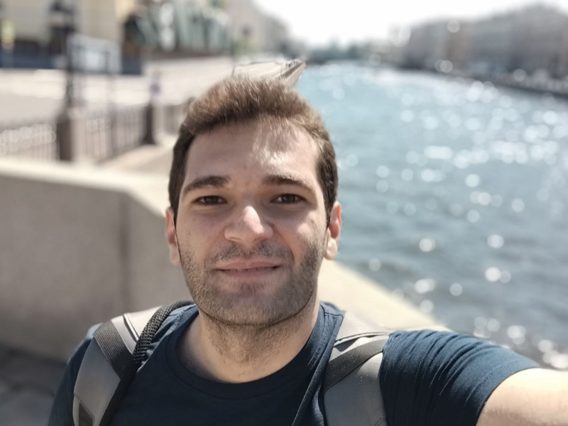 Hamzah in St. Petersburg. Photo courtesy of the subject
