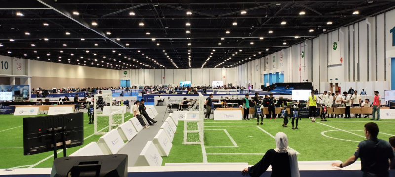 Robocup Asia Pacific 2025. Фото предоставлено Игорем Лосицким

