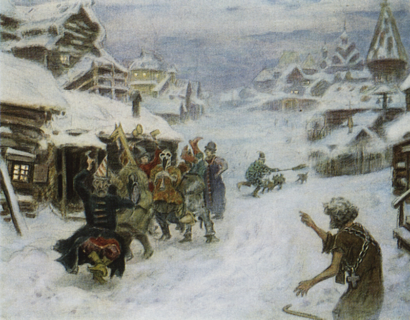 Credit: Painting by Apollinary Vasnetsov, Skomorokhs (1904) / Wikimedia Commons / Public Domain

