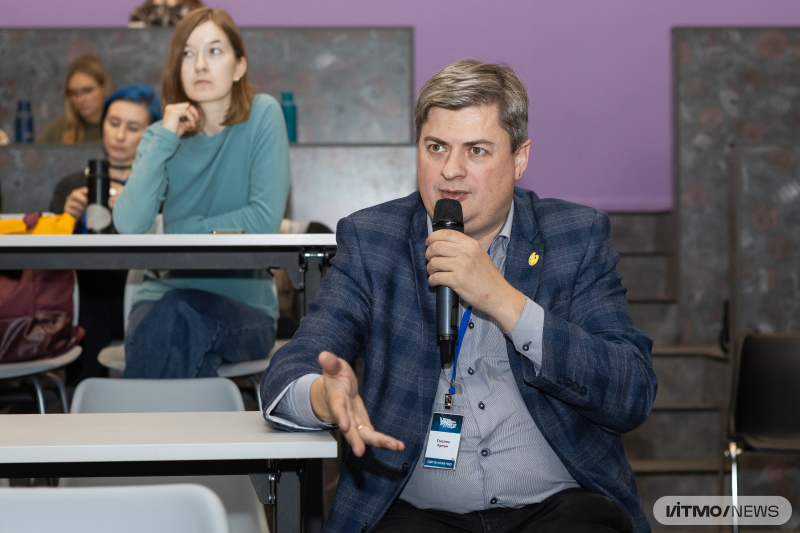 Артем Смолин. Фото: Дмитрий Григорьев / ITMO NEWS
