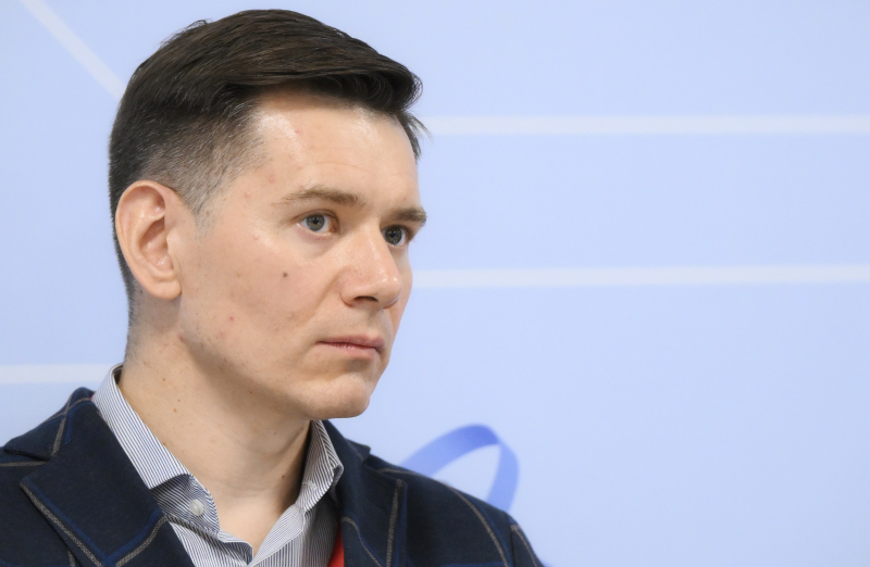 Stanislav Moiseev, the head of the Research and Development Center at T-Technologies. Photo by Ekaterina Chesnokova / Congress of Young Scientists
