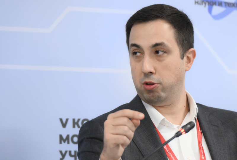 Vitaly Bagan, the Vice-Rector for Research at Moscow Institute of Physics and Technology. Photo by Ekaterina Chesnokova / Congress of Young Scientists
