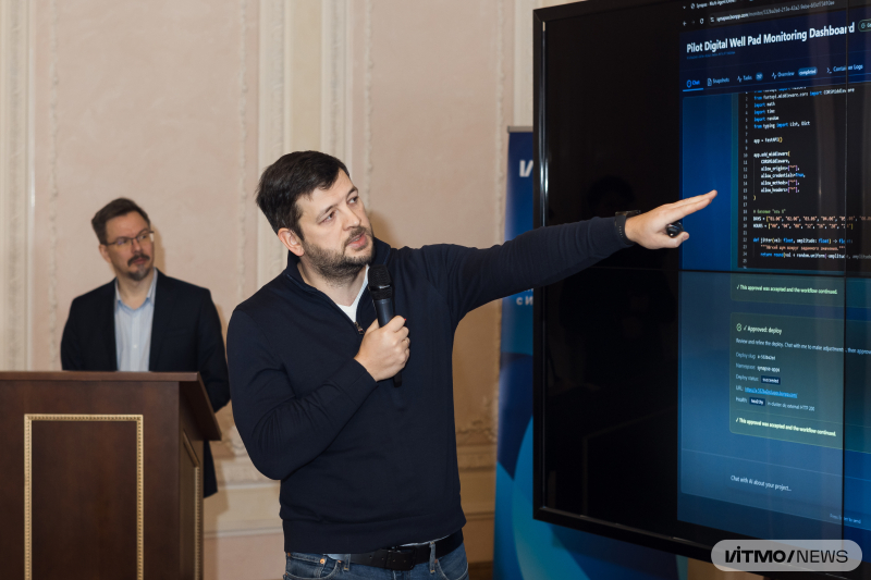 Денис Насонов. Фото: Дмитрий Григорьев / ITMO NEWS
