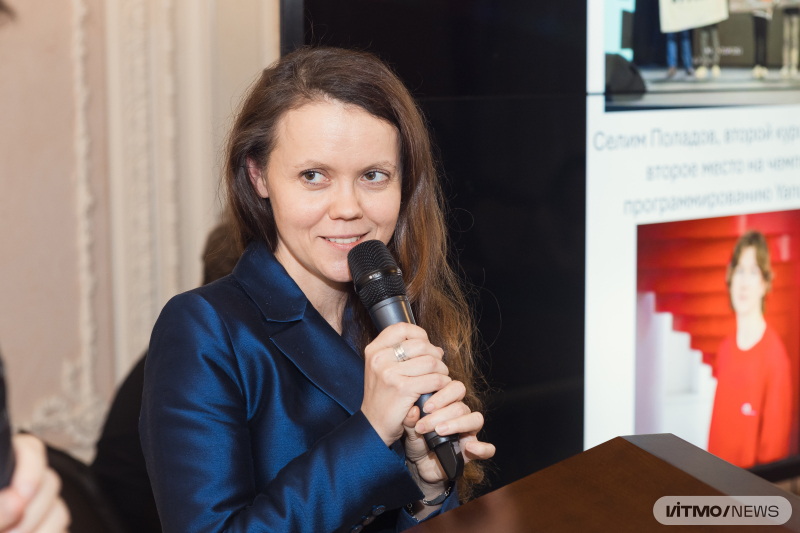 Александра Климова. Фото: Дмитрий Григорьев / ITMO NEWS
