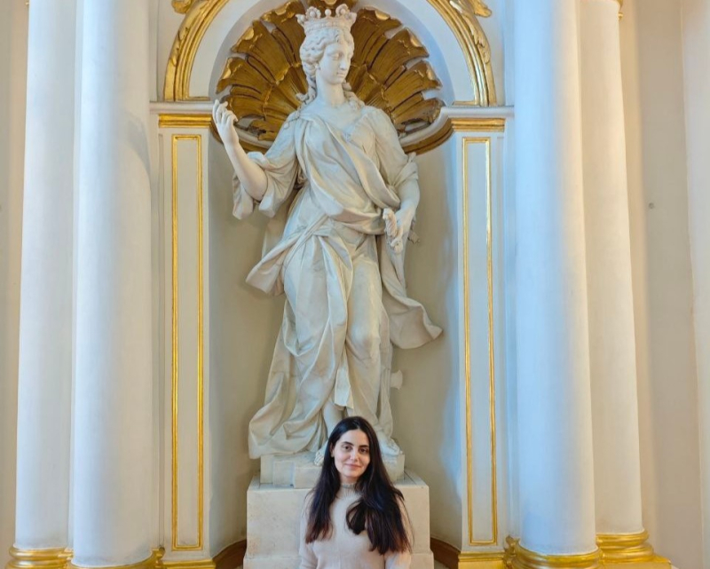 Yamame at a museum in St. Petersburg. Photo courtesy of the subject
