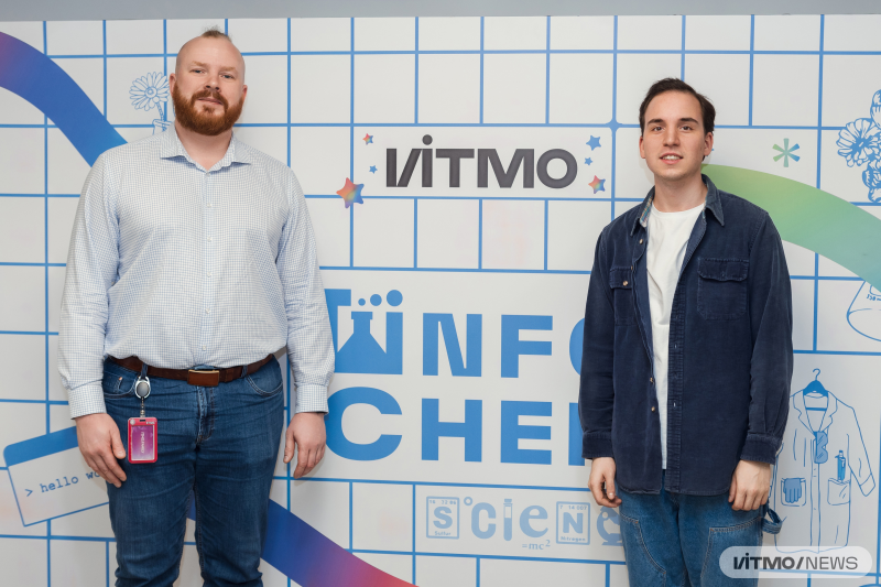 Two of the paper&rsquo;s authors, Evgeny Smirnov and Ilya Korolev. Photo by Dmitry Grigoryev / ITMO NEWS

