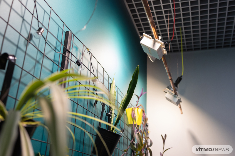 A transmitter of the wireless charging system. Photo by Dmitry Grigoryev / ITMO NEWS
