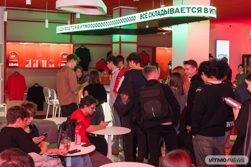 Alfa-Bank's coworking space at ITMO. Photo by Dmitry Grigoryev / ITMO NEWS
