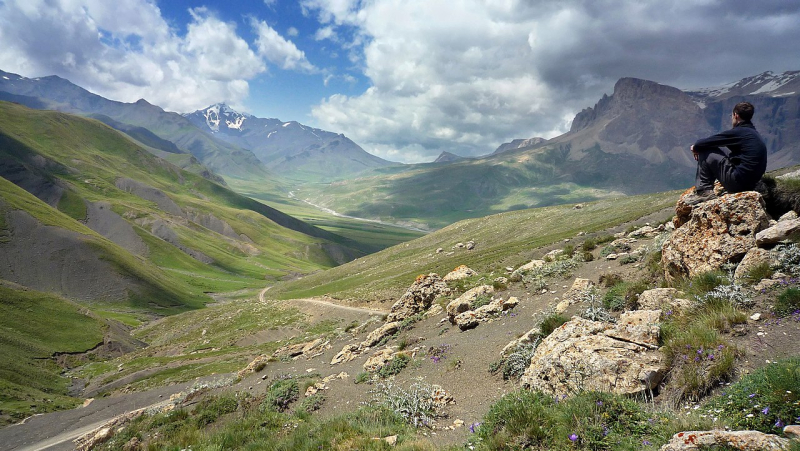 The Greater Caucasus mountain range. Credit:&nbsp;Matthew Hadley (diff_sky) via Wikimedia Commons&nbsp;/&nbsp;CC BY 1.0
