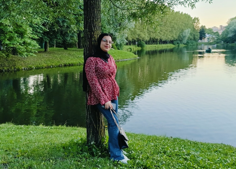 Azaizia in St. Petersburg. Photo courtesy of the subject
