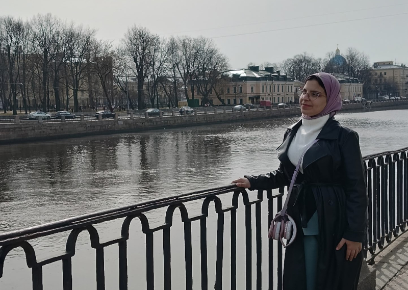 Azaizia in St. Petersburg. Photo courtesy of the subject
