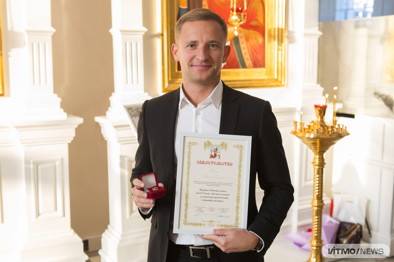 Evgeny Raskin. Photo by Dmitry Grigoryev / ITMO NEWS
