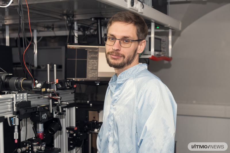 Artem Sinelnik. Photo by Dmitry Grigoryev / ITMO NEWS
