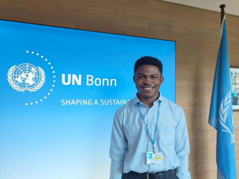 Hilux at the UN session in Bonn, Germany. Photo courtesy of the subject

