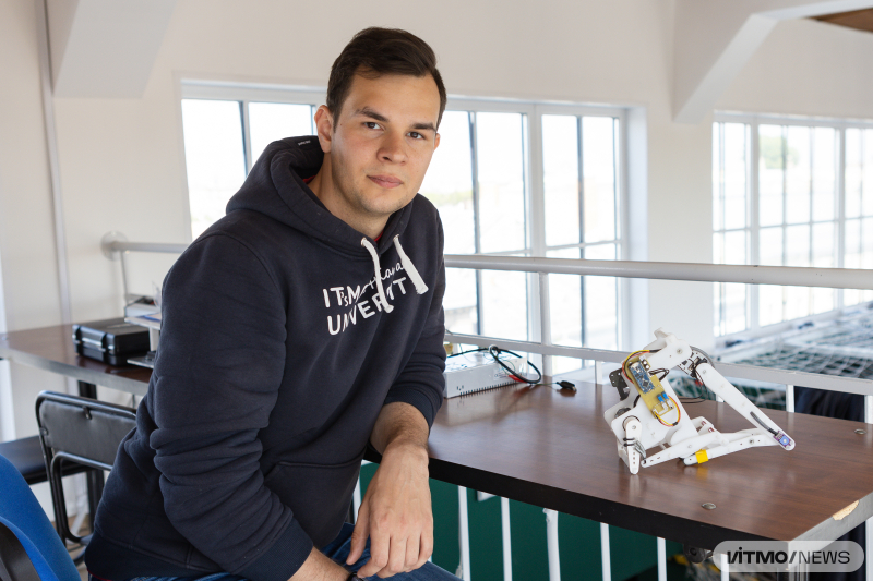 Иван Борисов. Фото: Дмитрий Григорьев / ITMO NEWS

