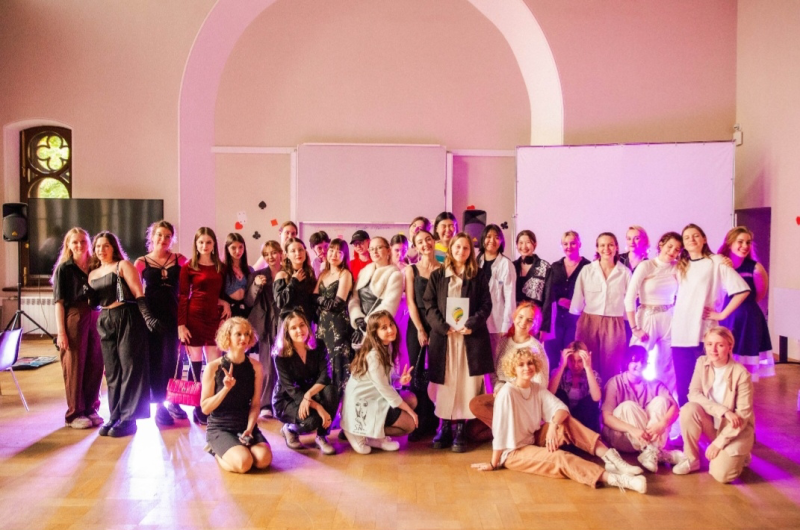 Members of ITMO's&nbsp;Cover Dance Korean Dancing Club. Photo provided by Elizaveta Laktionova
