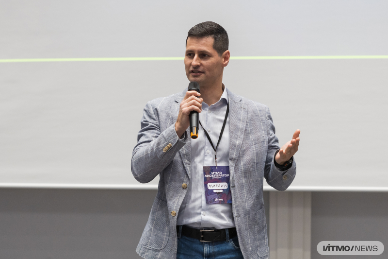 Михаил Телегин.&nbsp;Фото: Дмитрий Григорьев / ITMO NEWS
