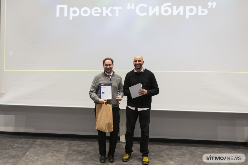 Представитель проекта&nbsp;&laquo;Сибирь&raquo;.&nbsp;Фото: Дмитрий Григорьев / ITMO NEWS
