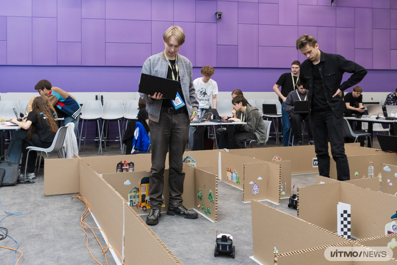 NTO in Intelligent Robotic Systems. Photo by Dmitry Grigoryev / ITMO NEWS
