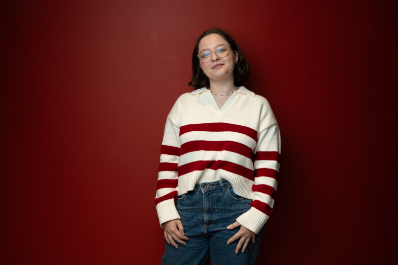 Елена Катернюк, куратор исследования и аналитик Центра научной коммуникации ИТМО. Фото: Никита Селиверстов, центр научной коммуникации ИТМО
