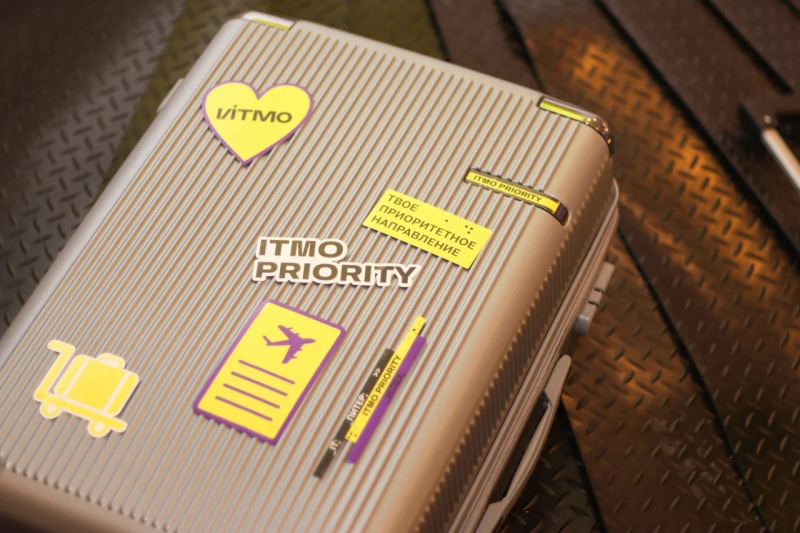 ITMO's area at the finals of the national competition in informatics 2026. Photo by vserosinf.ru
