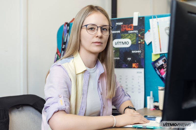 Mariia Ashikhmina.&nbsp;Photo by Dmitry Grigoryev / ITMO NEWS
