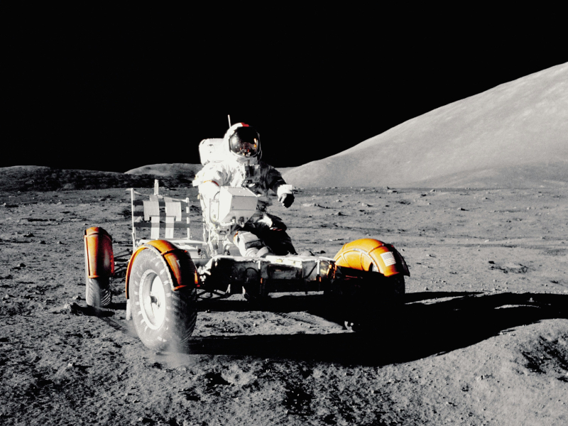Moon rover. Photo by NASA on Unsplash
