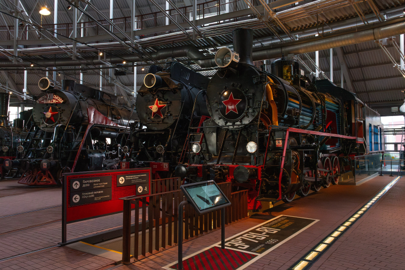 Passenger steam locomotive Эр791-81 in section. Credit: Nikita Zhuravlev / Wikimedia Commons / CC BY-SA 4.0
