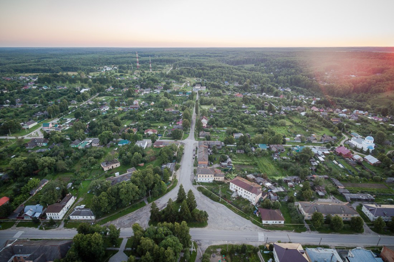 A bird&rsquo;s eye view of Chekalin. Credit:&nbsp;kkv1970&nbsp;/ WIkimedia Commons / CC BY-SA 3.0
