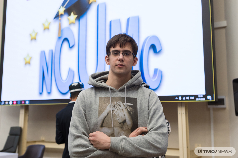 Georgy Galyapin. Photo by Dmitry Grigoryev / ITMO NEWS
