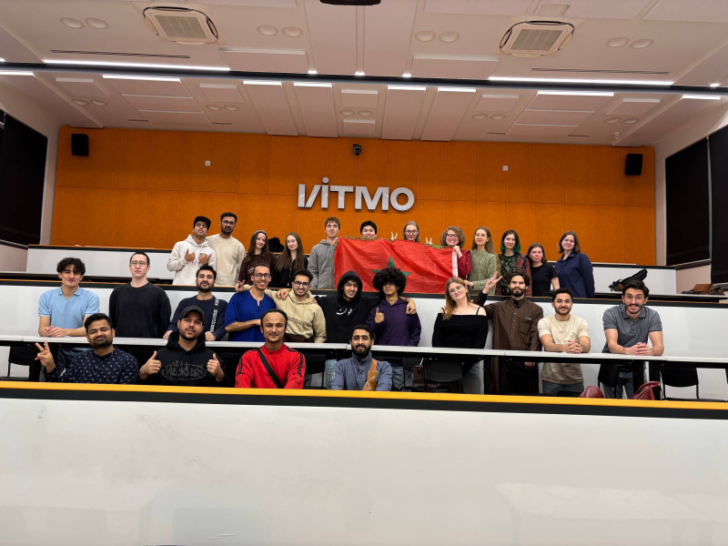 Mohammed at ITMO. Photo courtesy of the subject
