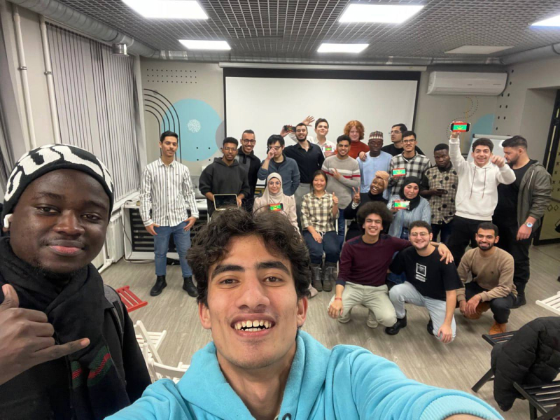 Mohammed at ITMO. Photo courtesy of the subject
